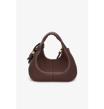 Сумка жіноча GANNI Brown Mini Hobo Bag Bordo A7102