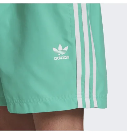 Шорты мужские Adidas Adicolor Classics 3-Stripes Swim Shorts Turquoise Hf2119