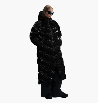 Пуховик жіночий Nike Nsw Tf Os Shn Snfl Wnpfr Pka Black FV7827-010