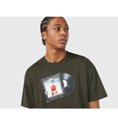 Футболка мужская Nike Max90 Basketball T-Shirt Olive FQ4914-355
