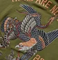 Худи мужское Maharishi U.A.P. Embroidered Hoodie Olive 4098