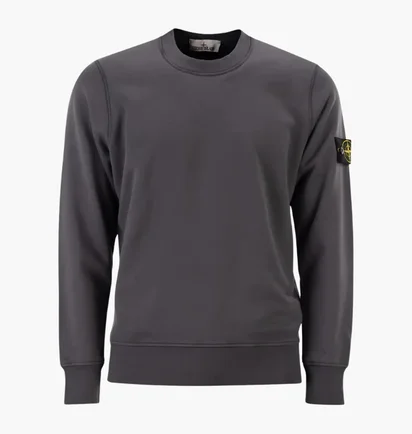 Свитшот мужской STONE ISLAND Crewneck Grey L1S156100060S0051-V002D