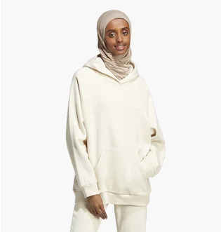 Худи женское Adidas All Szn Fleece Boyfriend Hoodie Beige Ic6432