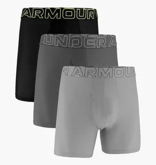 Трусы мужские Under Armour Performance Tech Mesh 3-Pack Boxerjock Grey/Black 1383884-069