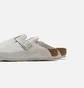Сандали мужские Birkenstock Boston Antique Suede White 1024731
