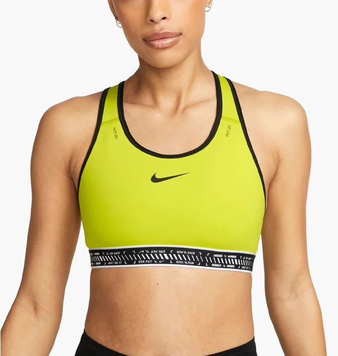 Топ жіночий Nike Swsh On The Run Bra Yellow DV9914-308