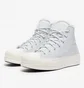 Кеды женские Converse Chuck Taylor All Star Lift Platform Luxe Workwear White A05248C