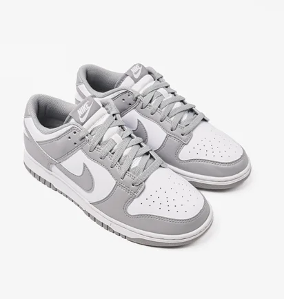 Кроссовки мужские Nike Dunk Low Retro White/Grey HF5441-105