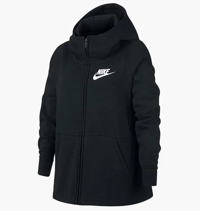 Кофта дитяча Nike G Nsw Hoodie Fz Pe Black 939459-010