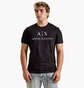 Футболка мужская Armani Exchange Mini Icon Logo Tee Black 8NZTCJZ8H4Z1200