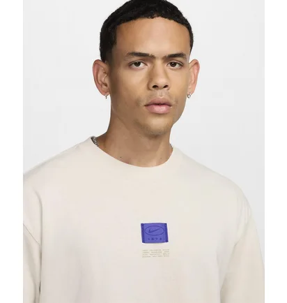 Футболка чоловіча Nike T-Shirt Max90 Sportswear Beige FZ5392-104