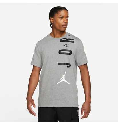 Футболка чоловіча Air Jordan M J Jdn Air Stretch Ss Crew Grey CZ8402-091