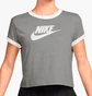 Футболка женская Nike Short-Sleeve Ringer Grey IF4072-063