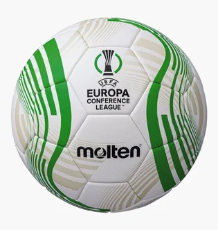 Футбольний м'яч MOLTEN Uefa Europa Conference League Pro White F5C5000