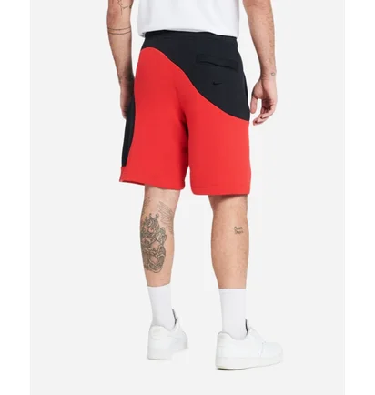Шорты мужские Nike Club Fleece Color Clash Shorts Black/Red Dr9856-010