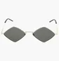 Сонцезахисні окуляри жіночі SAINT LAURENT Grey/Metallic SL-302-LISA-001-55