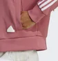 Толстовка женская Adidas Future Icons 3-Stripes Full-Zip Hoodie Pink IB8513
