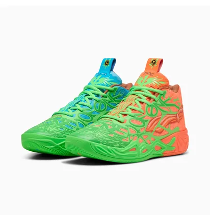 Кроссовки мужские Puma Mb.04 X Tmnt L&M Green/Orange 311307-01