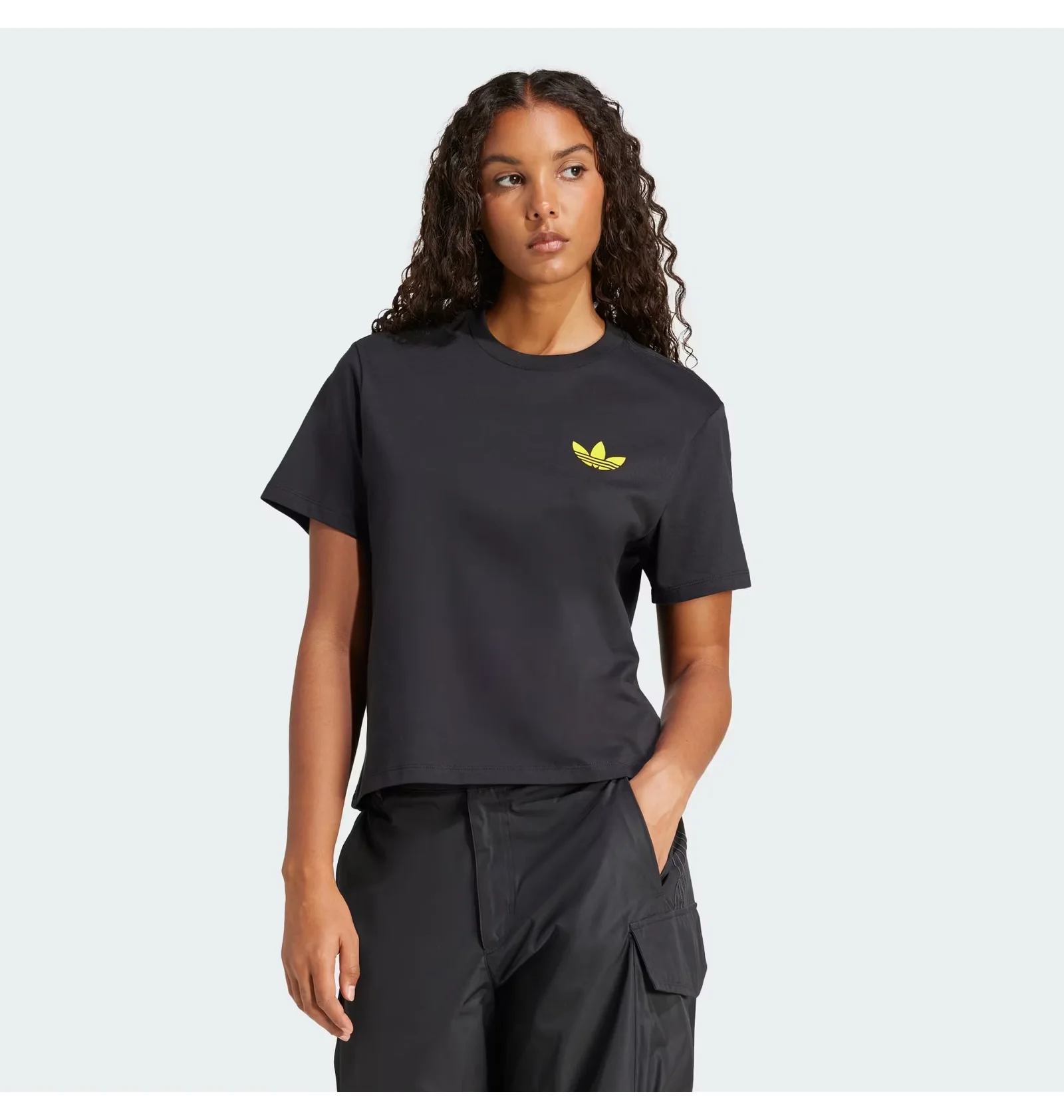 ᐉ Футболка жіноча Adidas Smiley Black JD2740 - придбати в