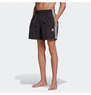 Шорты мужские Adidas Adicolor 3-Stripes Badeshorts Black HF2117