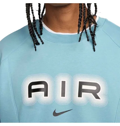 Свитшот мужской Nike Sw Air Crew Light Blue HM0177-464