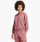 Свитшот женский Adidas All Szn French Terry 3-Stripes Loose Sweatshirt Bordo IY6854