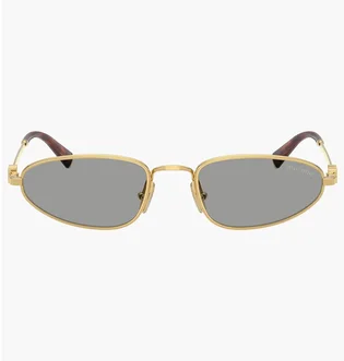 Солнцезащитные очки женские MIU MIU Grey/Gold A52S-5AK40O-52