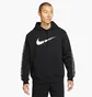 Худи мужское Nike Sportswear Repeat Pullover Fleece Hoodie Black Dx2028-010