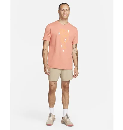 Футболка чоловіча Nike T-Shirt Peach FQ3899-212