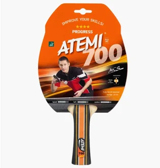 Ракетка для настольного тенниса ATEMI 700 Black DT1-10045