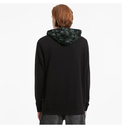 Худи мужское Puma Graphic Camo Hoodie Black 588498-01