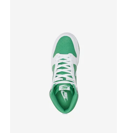 Кроссовки мужские Nike Dunk High Retro White/Green DV0829-300