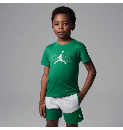 Спортивний костюм дитячий Air Jordan 2-Piece Stacked Mixed Set Green 85D767-G2H