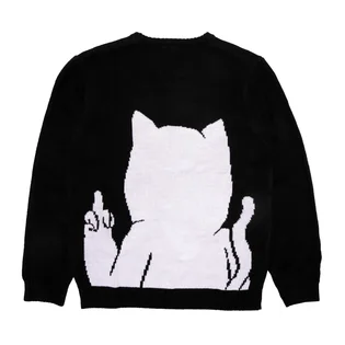 Кофта мужская RipNDip Lord Nermal Flippy Knitty Black RND4712N