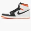 Кроссовки мужские Air Jordan 1 Retro High Og Electro Orange Black/White 555088-180