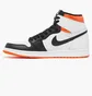 Кроссовки мужские Air Jordan 1 Retro High Og Electro Orange Black/White 555088-180