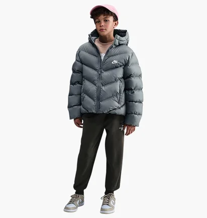 Пуховик детский Nike Sportswear All Day Play Therma-Fit Puffe Grey HQ4976-084
