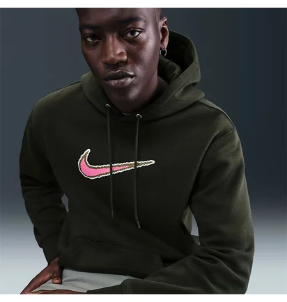 Худі чоловіче Nike Sportswear Club MenS Fleece Hoodie Green HV0854-355