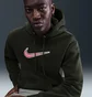 Худі чоловіче Nike Sportswear Club MenS Fleece Hoodie Green HV0854-355