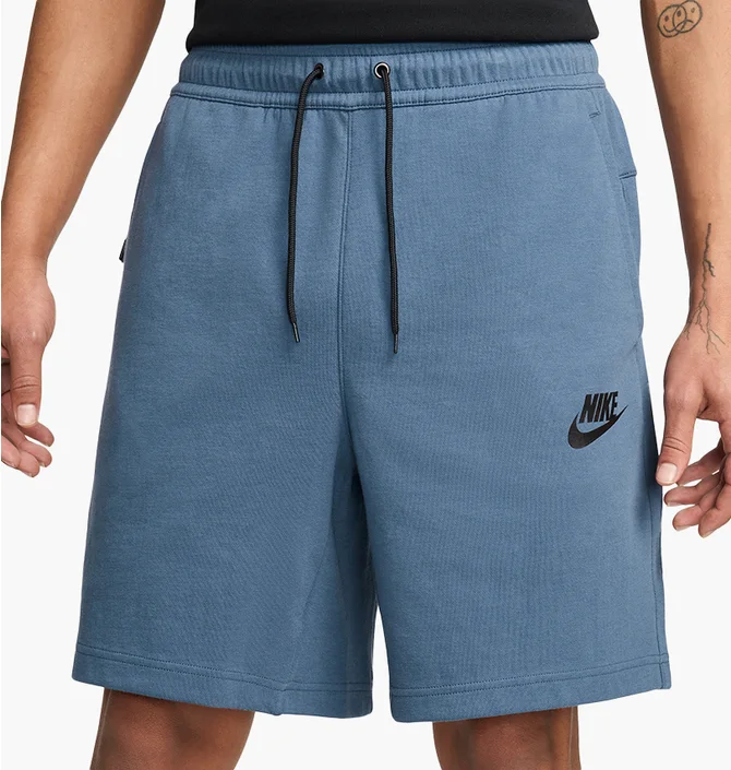 Шорты мужские Nike Tech Fleece Essentials Sport Shorts Zip Pocket Blue DD5301-491