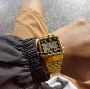 Часы унисекс Casio A500WGA-1D