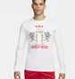 Лонгслив мужской Nike Lebron Long-Sleeve T-Shirt White FQ4908-100