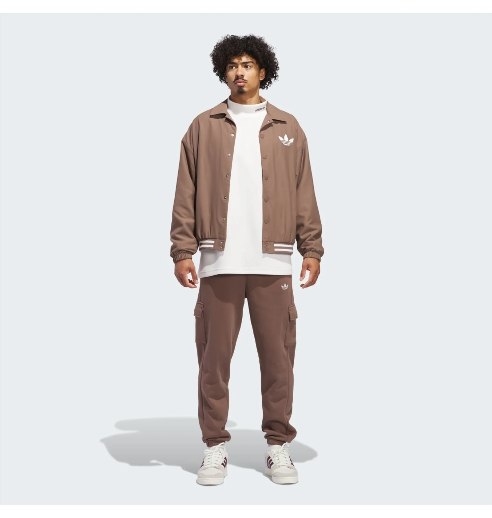 ᐉ Куртка унисекс Adidas Coach Jacket Brown IY7371 - купить в