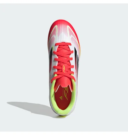 Бутсы детские Adidas F50 League Mg White/Red IE3747