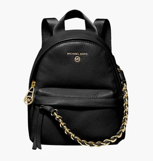 Рюкзак женский Michael Kors Slater Black 30T0G04B0L-BLACK-16759