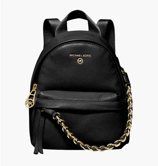 Рюкзак женский Michael Kors Slater Black 30T0G04B0L-BLACK-16759