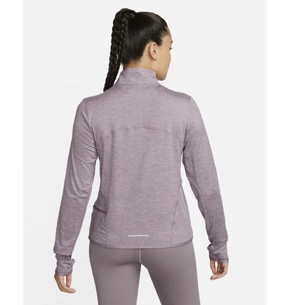 Кофта женская Nike Dri-Fit Swift Element Uv 1/4-Zip Running Top Violet FB4316-536