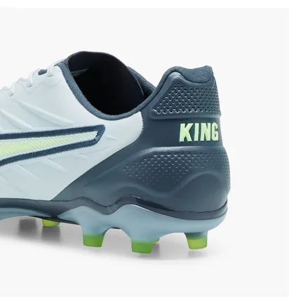 Бутсы мужские Puma King Pro Firm Ground/Artificial Ground Soccer Cleats Light Blue 107862-03
