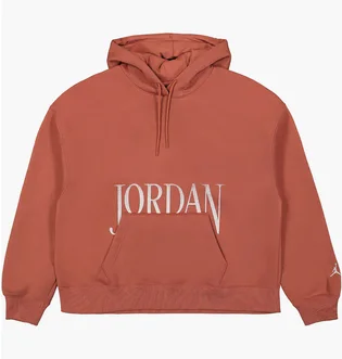 Худи женское Air Jordan W Brooklyn Fleece Hoodie Orange FN5434-209