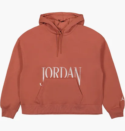 Худи женское Air Jordan W Brooklyn Fleece Hoodie Orange FN5434-209